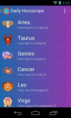 Daily Horoscope android App screenshot 3